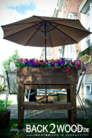 Blumenstellkasten Cubby und Brad
